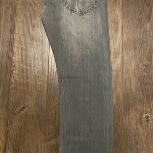 Coach Denim Jeans with Yellow Label Detail - Blue